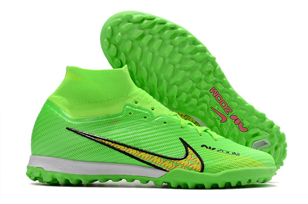 Men's Air Zoom Mercurial Vapor XV Elite FG Green Soccor Shoes 005